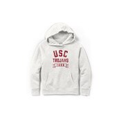 USC Trojans Women's League Oatmeal 1880 Academy Pullover Hoodie